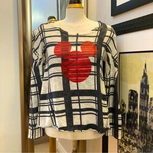 Disney Boutique lightweight tartan sweater